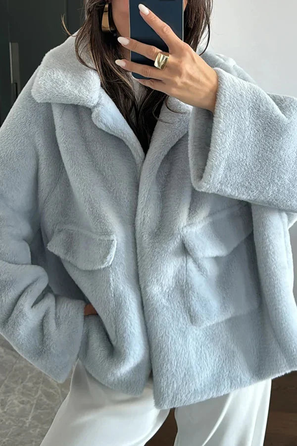 Soft Faux Fur Coat