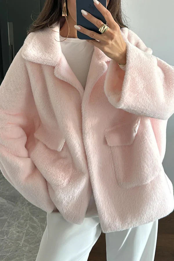 Soft Faux Fur Coat
