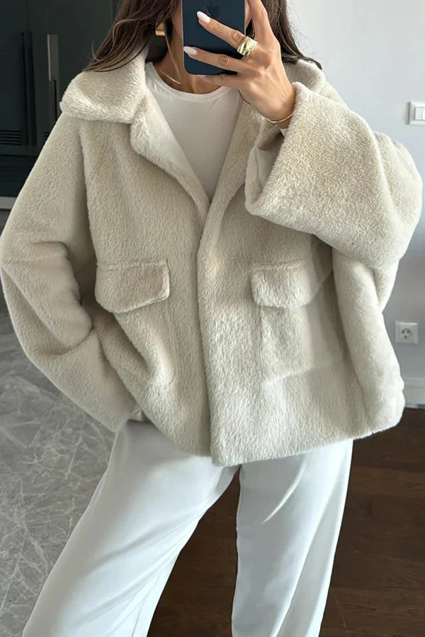 Soft Faux Fur Coat
