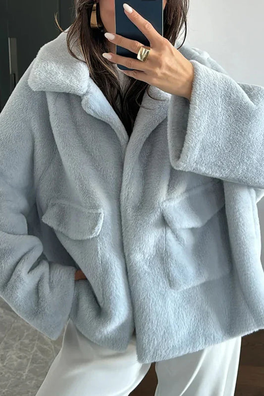 Soft Faux Fur Coat