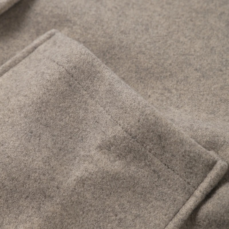Elegant Wool Cropped Jacket